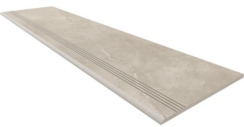 Ступень Estima MM00 Ametis Magmas Ivory 30x120 серый - фото 1