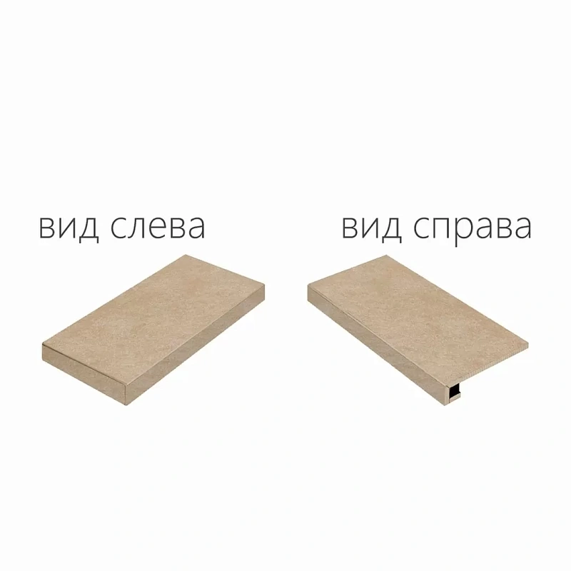 Ступень угловая левая Италон Materia Helio 33x60 - фото 1
