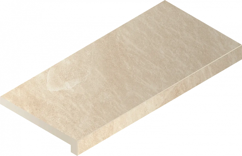 Ступень Италон Материя X2 Магнезио 120 угловая правая 620070002845 бежевый 33x120 - фото 1