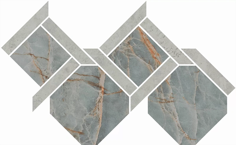 Декор Kerama Marazzi Venezia Риальто 2 наборный лаппатированный 48х29,5 - фото 2