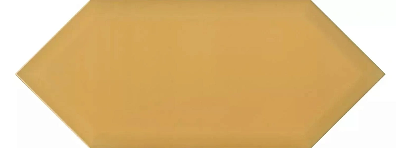 Керамическая плитка Kerama Marazzi Алмаш грань желтый глянцевый 14x34 35019 - фото 1