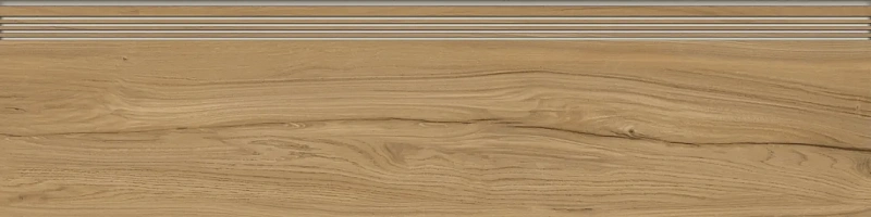 Ступень Керранова Alleya Brown K-2102/SR/st01/300x1200x10 коричневый - фото 1