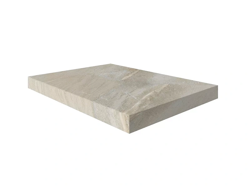 Ступень угловая правая Италон Magnetique White 33x60 - фото 1