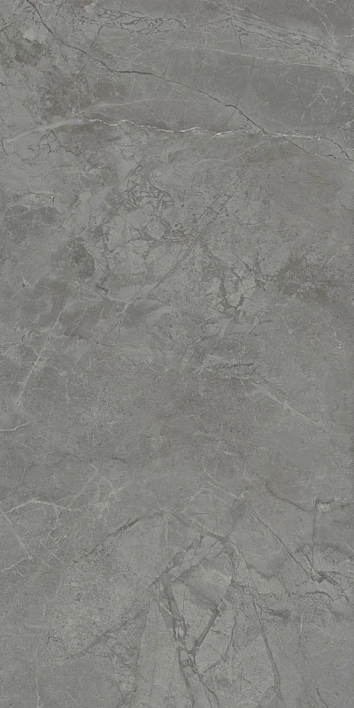 Керамическая плитка Kerama Marazzi Venezia Риальто серый тёмный глянцевый обрезной 40х80 - фото 2