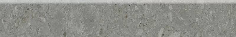 Плинтус Kerama Marazzi Venezia Чеппо ди Гре серый тёмный матовый обрезной 60х9,5 - фото 2