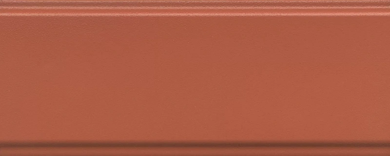 Бордюр Kerama Marazzi Магнолия оранжевый матовый обрезной 12x30 BDA023R - фото 1
