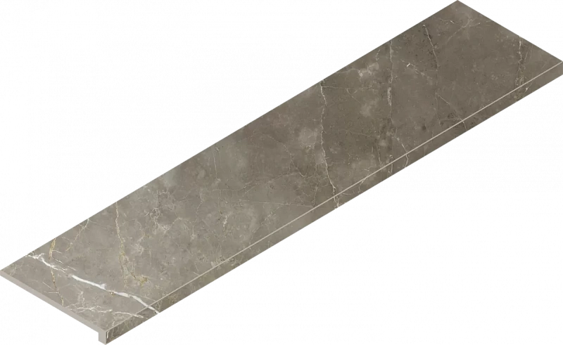 Ступень Италон Стелларис Тусканиа Грэй угловая правая 620070002603 серый 33x120 - фото 1