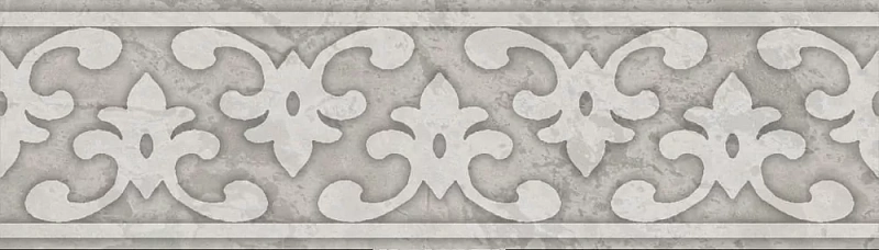 Бордюр Kerama Marazzi OS\A296\8349 Ферони серый светлый матовый 5.7x20 - фото 1