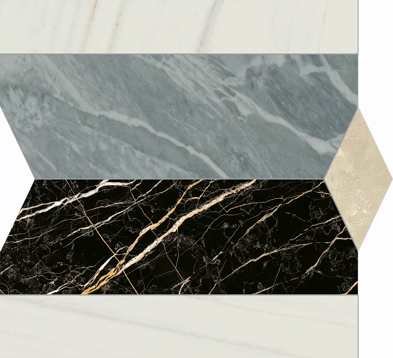 Декор Италон Шарм Экстра Атлантик Интарсио Фашиа 60x60 люкс - фото 1