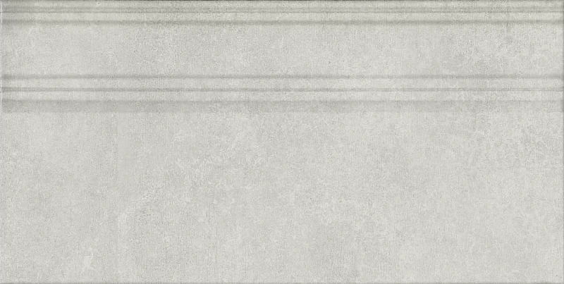 Плинтус Kerama Marazzi Venezia Догана серый светлый матовый обрезной 40х20 - фото 2