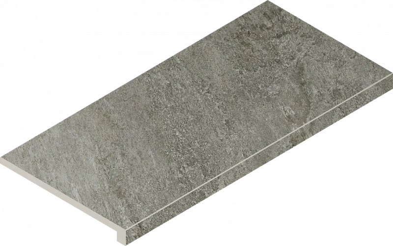 Ступень Италон Магма Фог Грип угловая правая 620070002968 серый 33x60 - фото 1