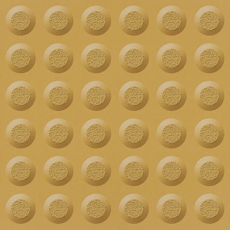 Керамогранит Estima ANB151 Avenue Bobbles Yellow конус Тактильный рект. 30x30 желтый - фото 1