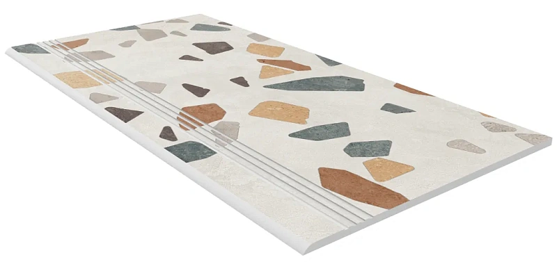 Ступень Estima AT02 Ametis Arti Multicolor 30x60 разноцветный - фото 1