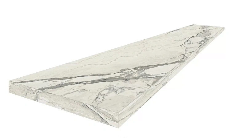 Ступень ColiseumGres Канова Сэнд угловая левая 620070002825 бежевый 33x120 - фото 1