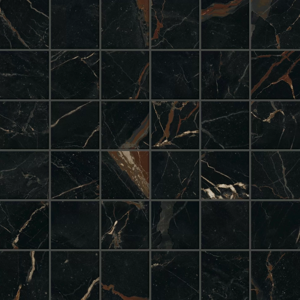 Мозаика Atlas Concorde Forte dei Marmi Ombra di Caravaggio Mosaic 10110001072 - фото 1