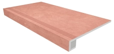 Комплект Estima SR05 Spectrum Salmon (Ступень 33x120 непол. прямоугол. бортик с насечками + Подступенок 14,5x120)