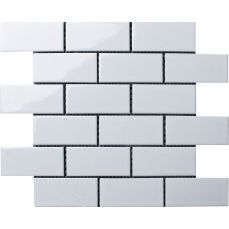 Brick White Glossy