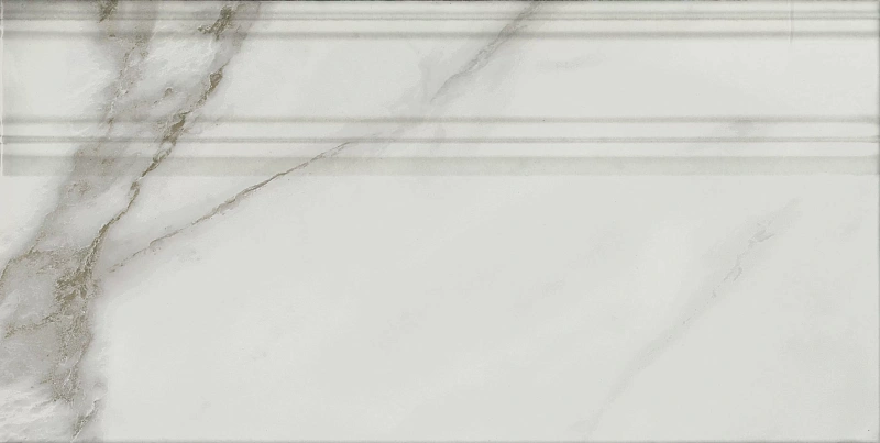 Плинтус Kerama Marazzi Venezia Монте Тиберио бежевый светлый глянцевый обрезной 40х20 - фото 4