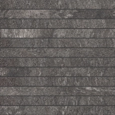 Мозаика Estima TN02 Tramontana Fascia Anthracite 30x30 серый