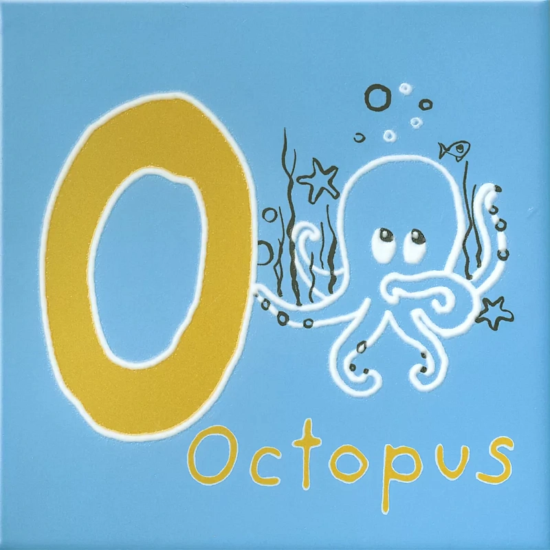 Декор Kerama Marazzi OS\A231\5112 Зоопарк O матовый 20x20 - фото 1