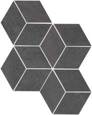 Mark Graphite Mosaico Esagono 30x35