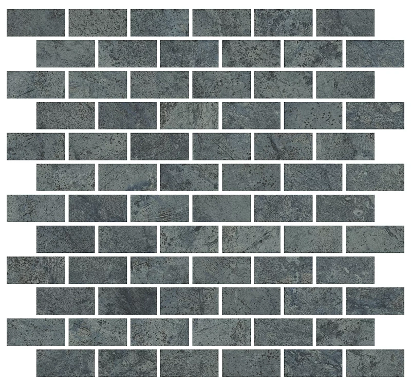 Декор Kerama Marazzi MM13122T Декор Эвора синий светлый мозаичный глянцевый 30x32 - фото 1