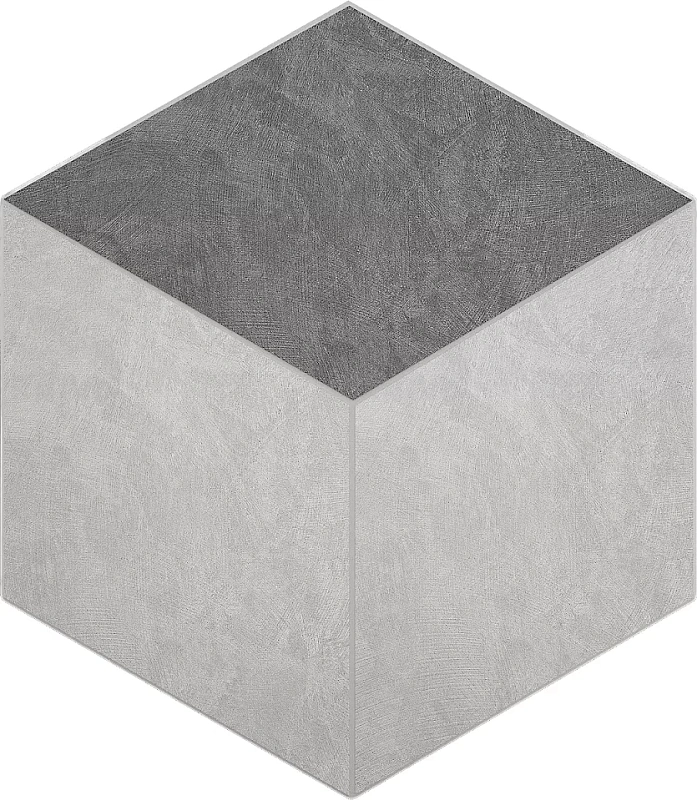 Мозаика Estima SR00/SR01 Spectrum Cube Grey 25x29 серый - фото 1