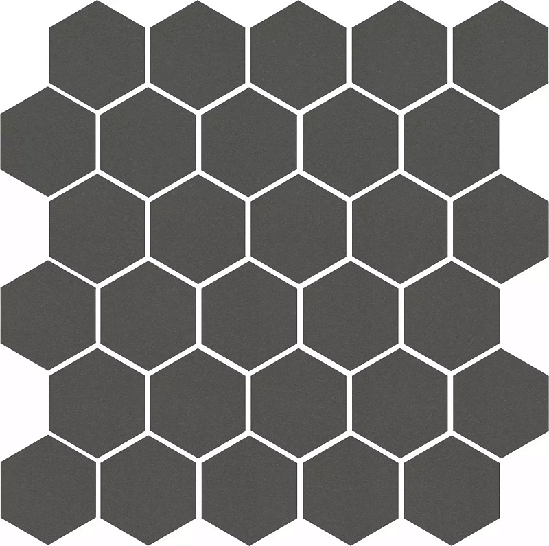 Керамогранит Kerama Marazzi Агуста серый темный натуральный из 30 частей 29.7x29.8 63004 - фото 1