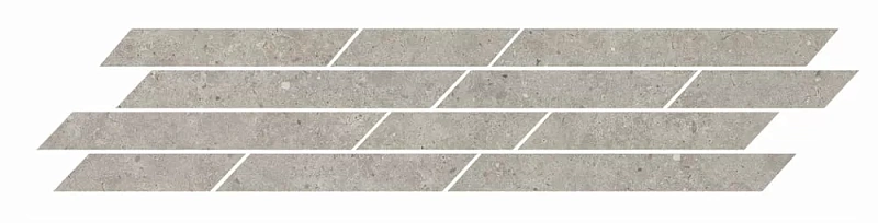 Мозаика Kerama Marazzi T036\SG6537 Риккарди мозаичный серый светлый матовый 9.8х46.8 - фото 4
