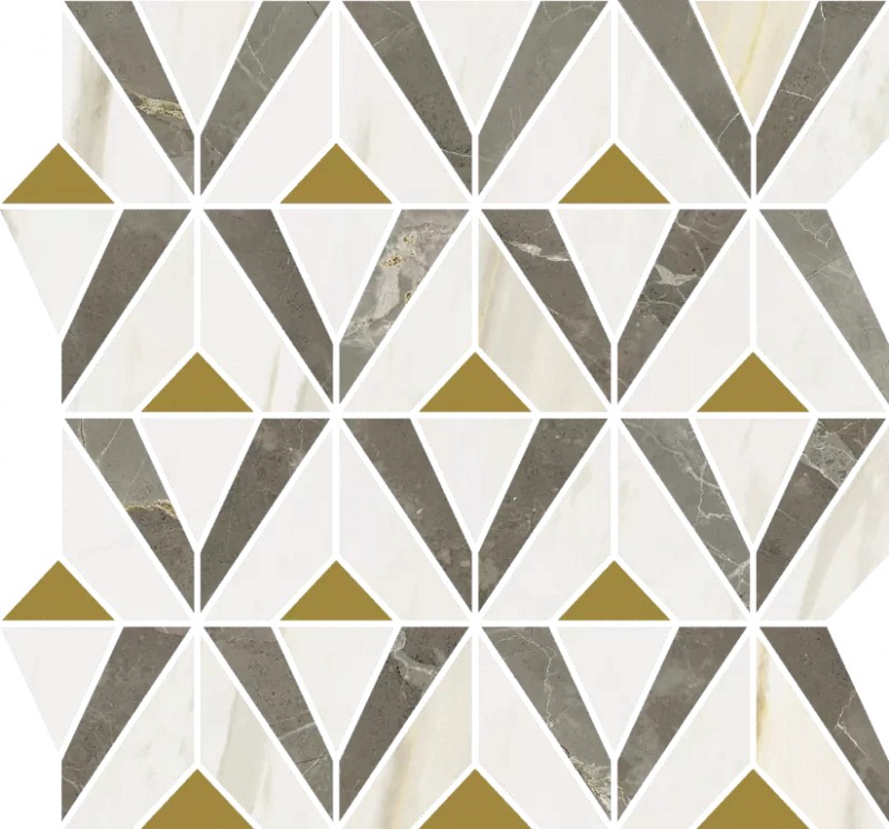 Мозаика Италон Stellaris Грэй Орфеус 31,5х33,8 - фото 1