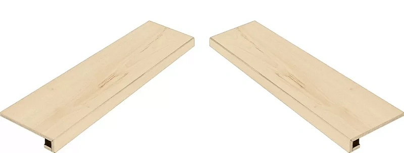 Ступень угловая левая Италон Element Wood Acero 33x120 - фото 1