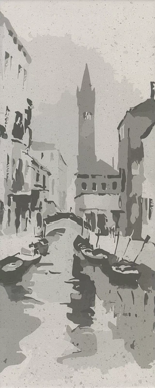 Декор Kerama Marazzi Venezia Скарпа матовый 20х50 - фото 1