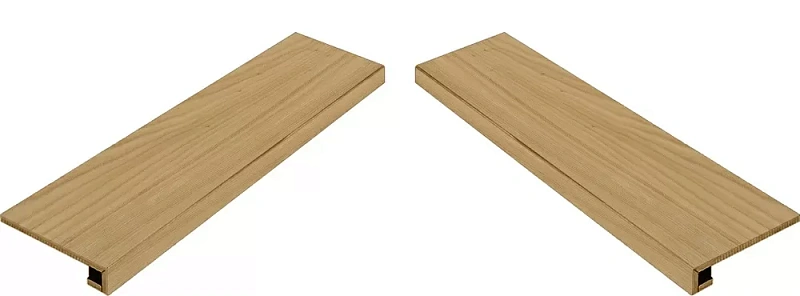 Ступень угловая левая Италон Element Wood Olmo 33x120 - фото 1