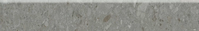 Плинтус Kerama Marazzi Venezia Чеппо ди Гре серый тёмный матовый обрезной 60х9,5 - фото 3