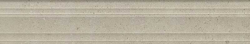 Бордюр Kerama Marazzi Монсеррат Багет бежевый светлый матовый обрезной 7.3x40 BLF006R - фото 1