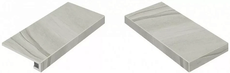 Ступень угловая правая Италон Wonder Graphite 33x60 - фото 1