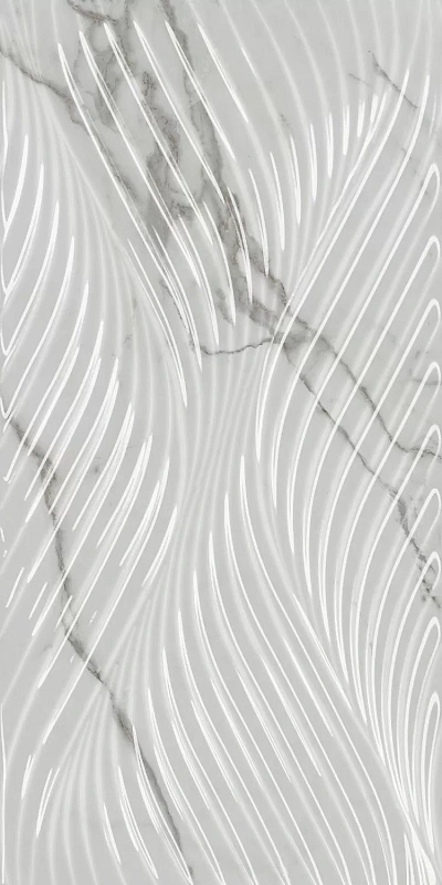 Керамическая плитка Kerama Marazzi Venezia Коррер белый глянцевый обрезной 30х60 - фото 3