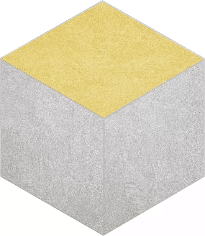 Мозаика Estima SR00/SR04 Spectrum Cube Yellow 25x29 желтый - фото 1
