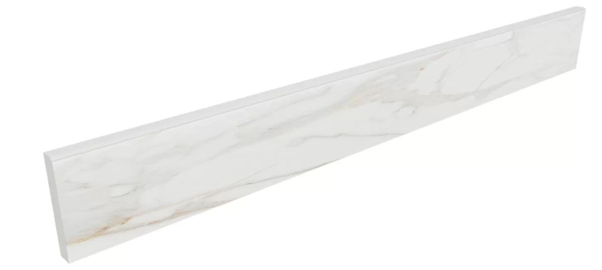 Плинтус Estima SM02 Ametis Supreme Gold 7x60 кремовый непол. - фото 1