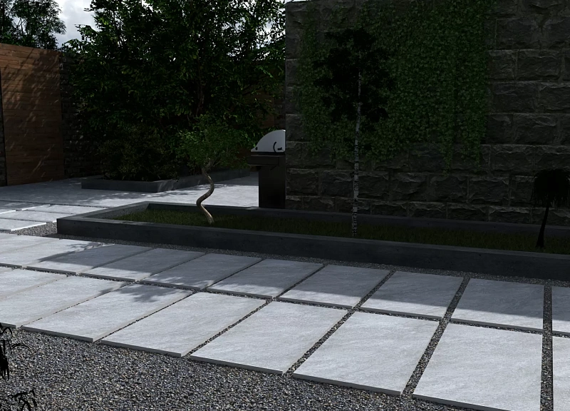 Керамогранит Persepolis Tile Viona Dark Grey 71985 серый 60x120 - фото 2