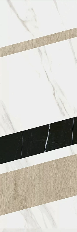 Декор Kerama Marazzi Бертран 1 микс 40x120 ID129 - фото 6