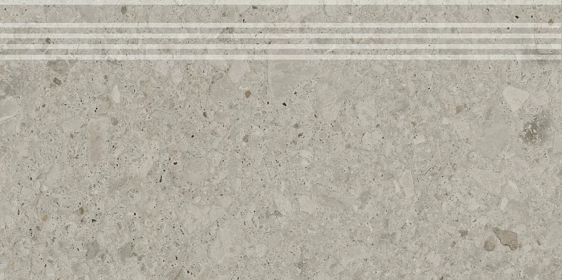 Ступень Kerama Marazzi Venezia Чеппо ди Гре бежевый светлый матовый обрезной 30х60 - фото 3