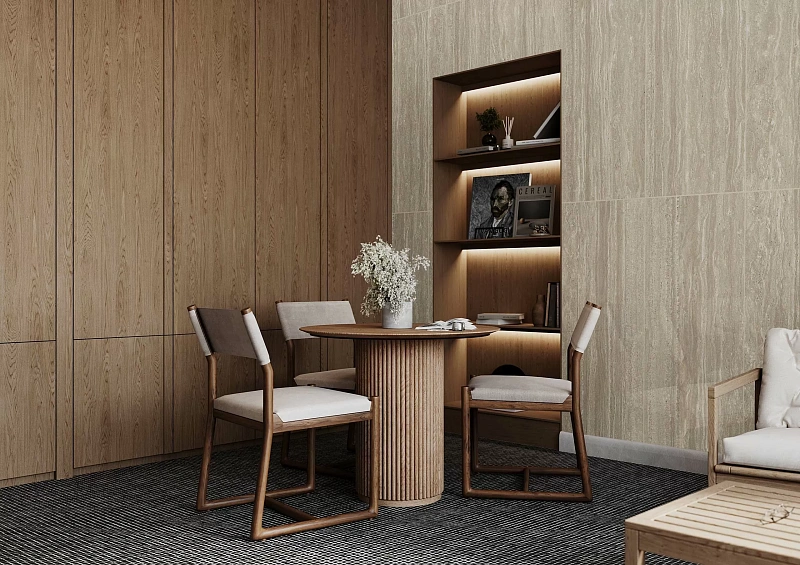 Керамогранит Onlygres MOG202 Marble Grey MOG202/PS_NC/60x120x9R/GW серый 60x120 - фото 2