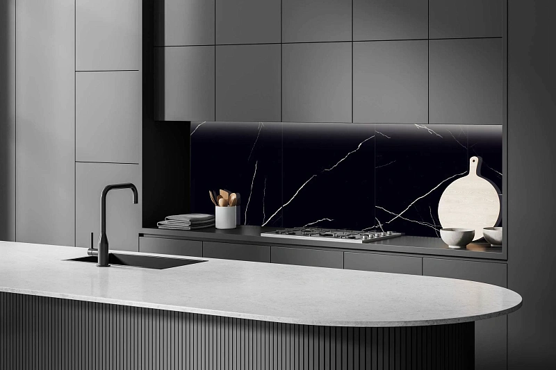 Керамогранит Onlygres MOG202 Marble Grey MOG202/PS_NC/60x120x9R/GW серый 60x120 - фото 4