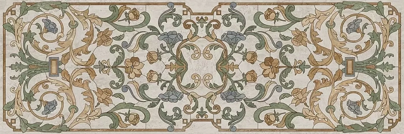 Декор Kerama Marazzi HGD\A519\13000TRL Декор Эвора глянцевый лаппатированный обрезной 30x89.5 - фото 1