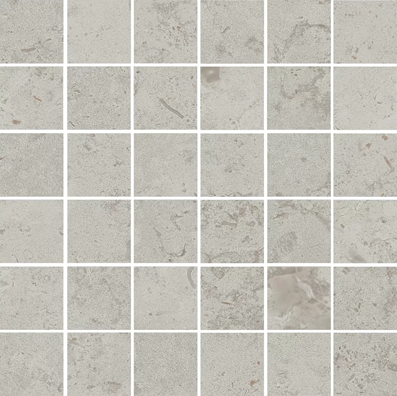 Мозаика Kerama Marazzi DD205320\MM Про Лаймстоун серый светлый матовый мозаичный 30х30 - фото 1