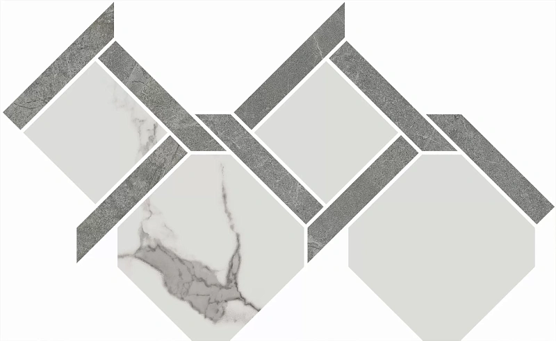 Декор Kerama Marazzi Venezia Риальто 3 наборный лаппатированный 48х29,5 - фото 3