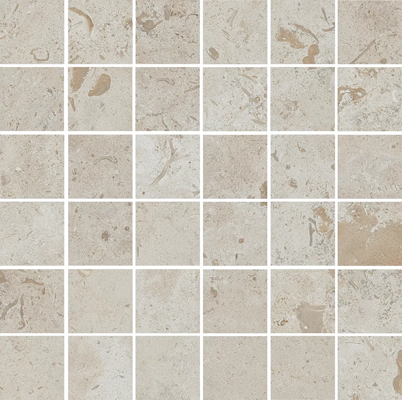 Мозаика Kerama Marazzi DD205520\MM Про Лаймстоун бежевый матовый мозаичный 30х30 - фото 4