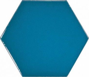 equipe ceramicas scale hexagon electric blue 23836