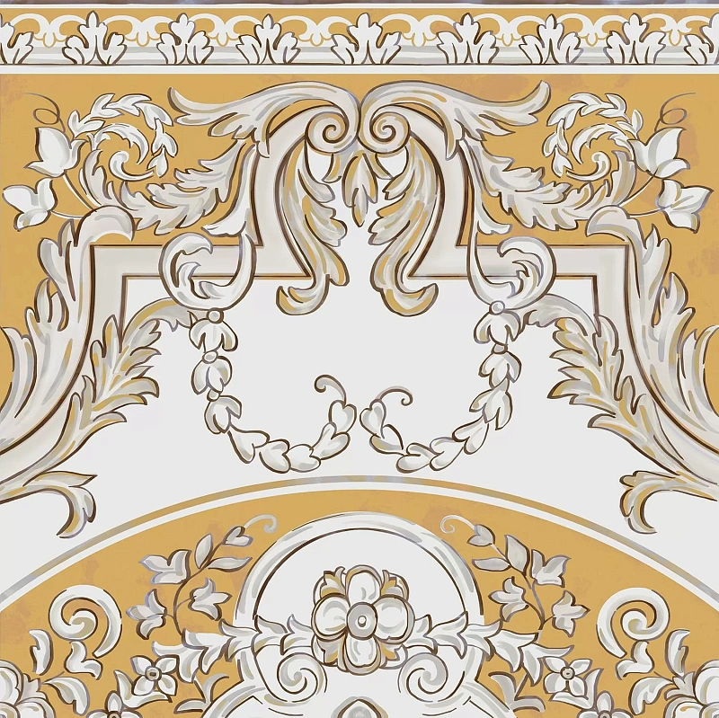 Декор Kerama Marazzi Алмаш продолжение угла жёлтый 30x30 HGD\B511\SG9174 - фото 1